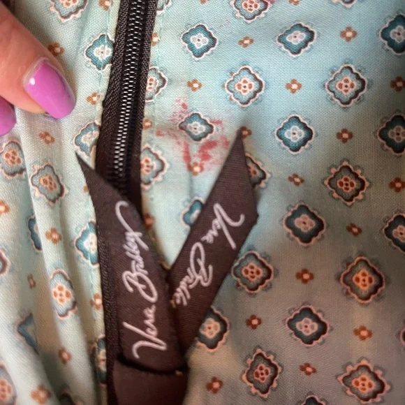 VERA BRADLEY Paisley Shoulder Bag / Purse. - Picture 9 of 10